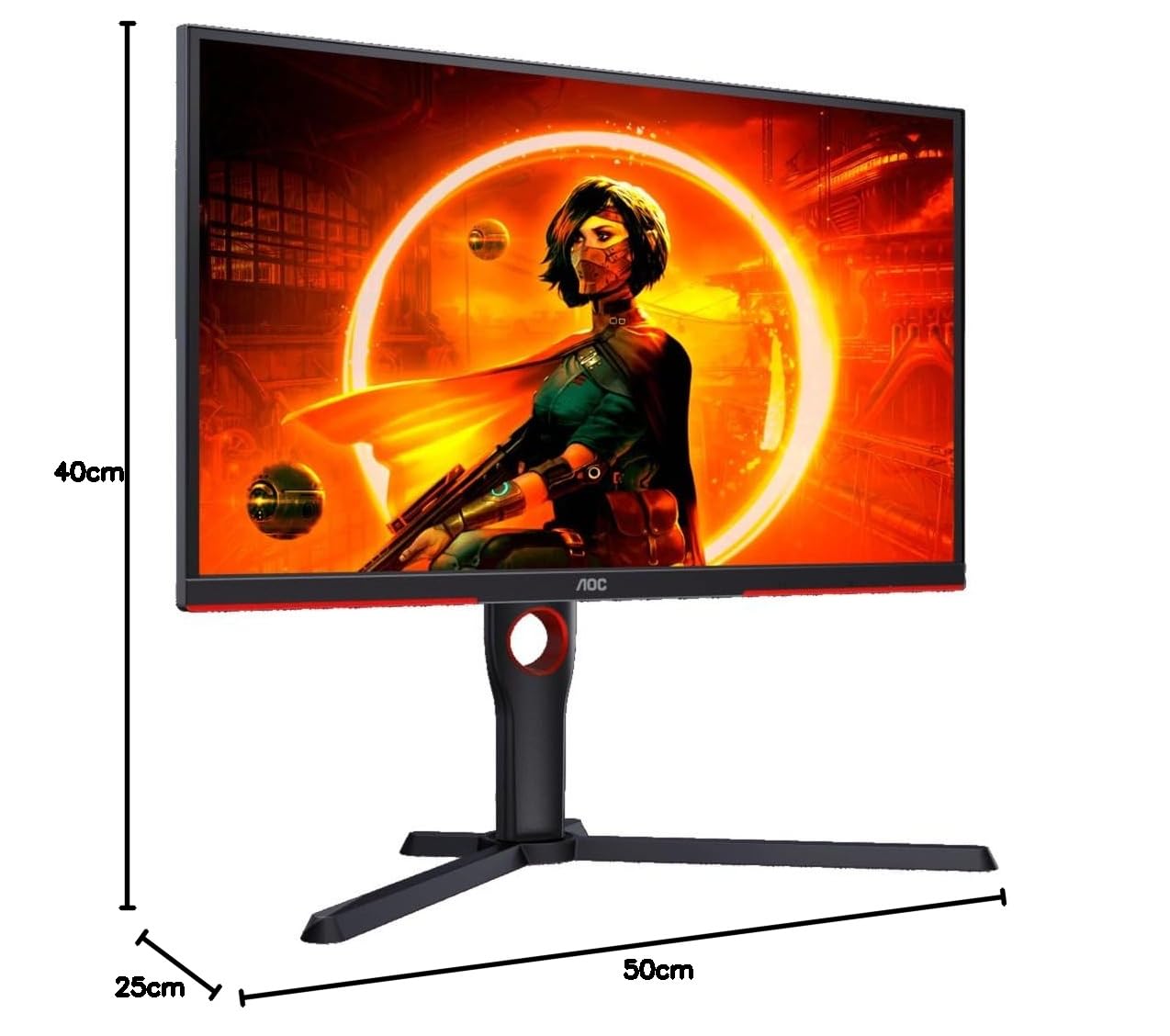 AOC Gaming 25G3ZM/BK - 24.5" 240Hz FHD Monitor