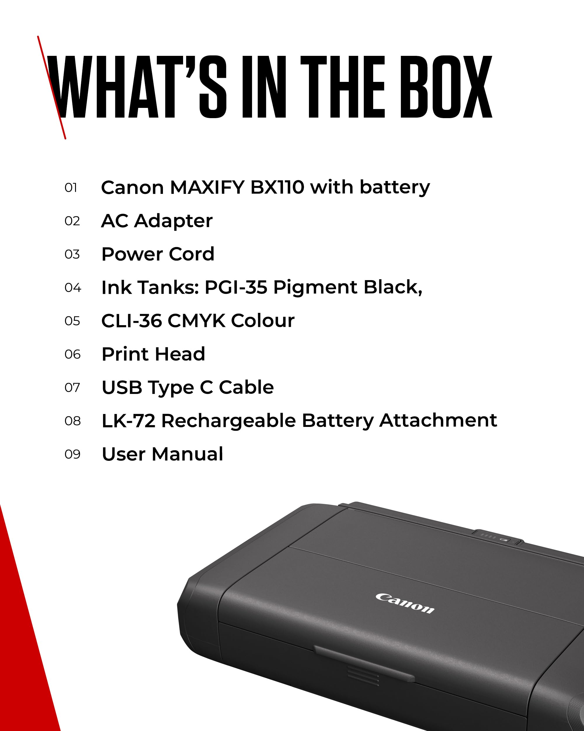 Canon MAXIFY BX110 - Wireless