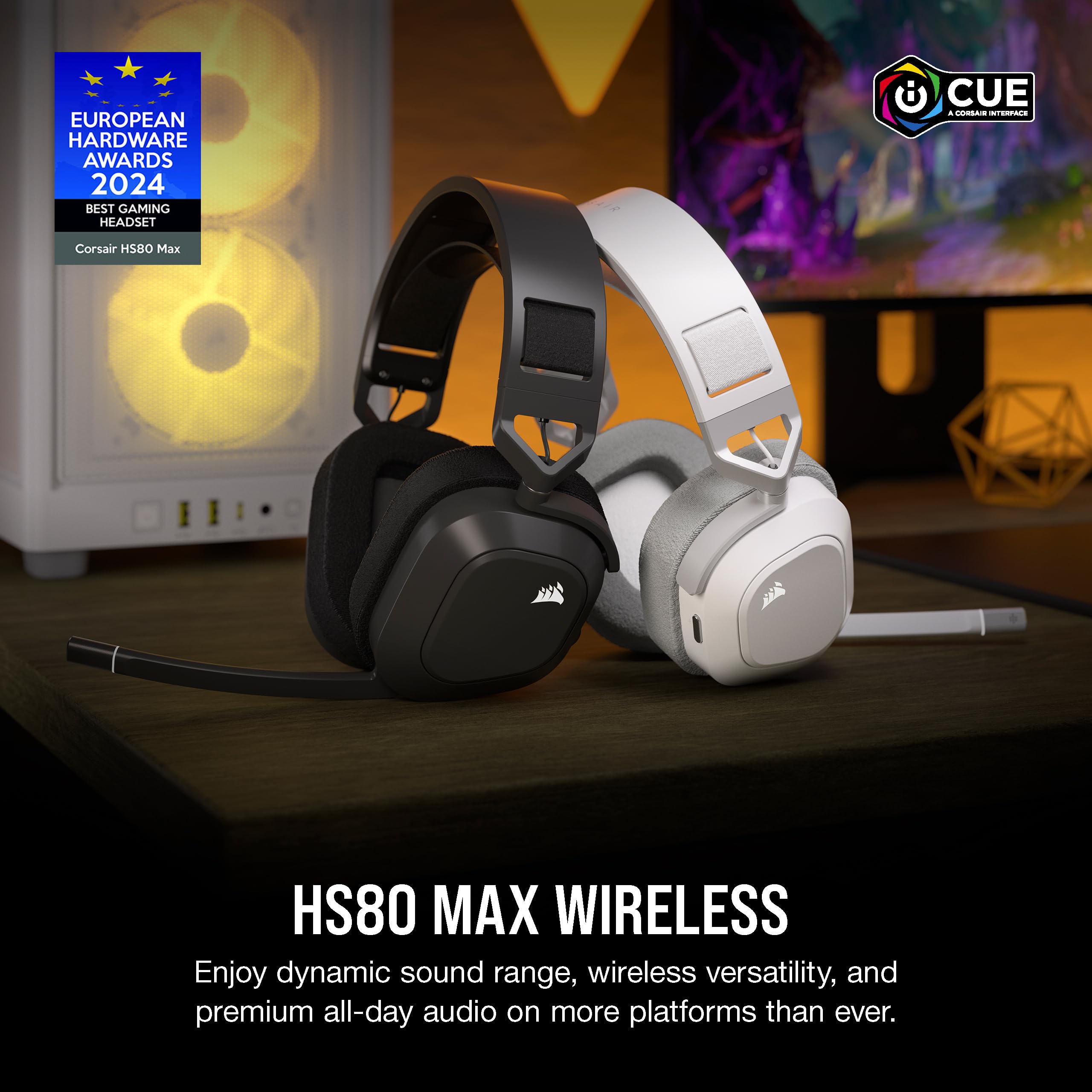 Corsair HS80 MAX Wireless Multiplatform Gaming Headset
