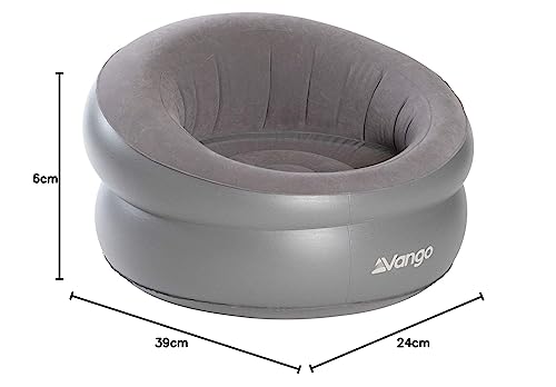 Vango | Inflatable Chairs | Nocturne Grey |One Size