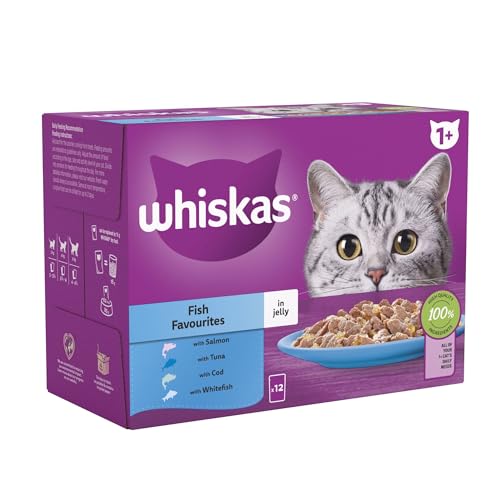 Whiskas | 1+ Adult Poultry Selection in Jelly | 40 Pouches