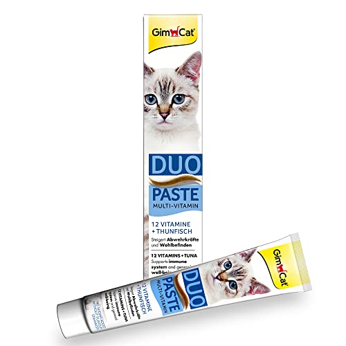 GimCat | Duo Paste Anti-Hairball Malt and Cheese | 50g