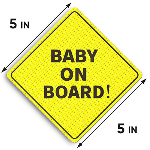 Baby On Board Sign for Car