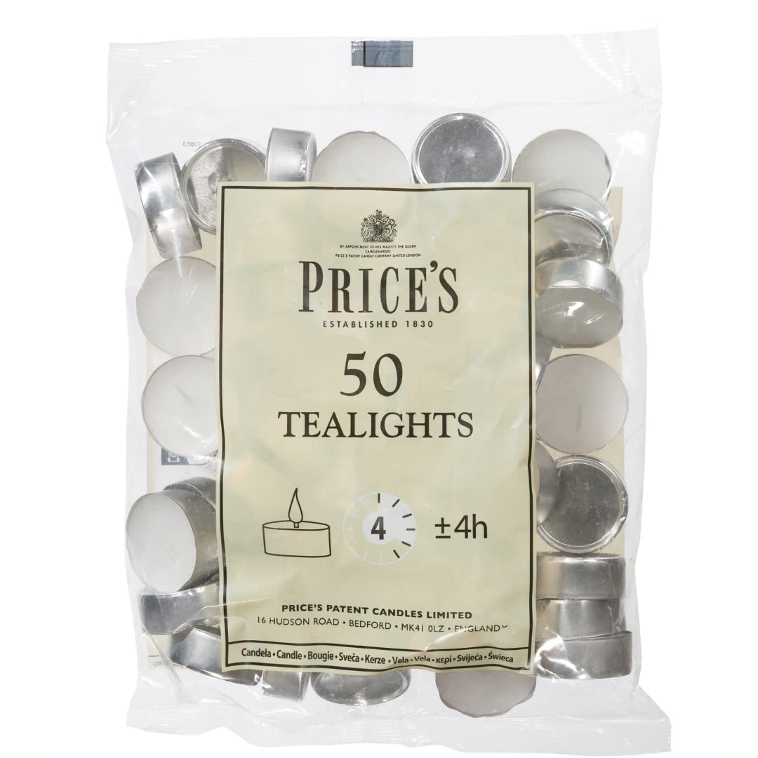 Price's Candles | Citronella Tealights | Pack of 25