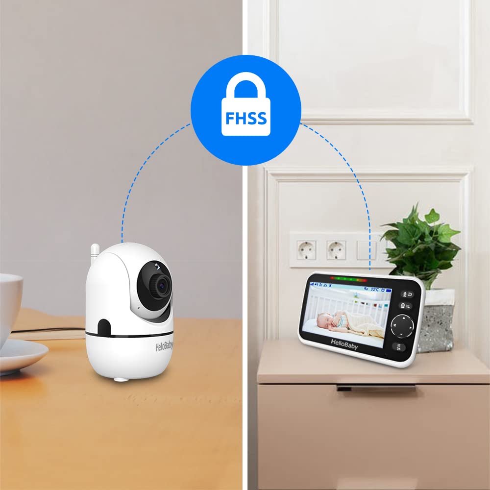 HelloBaby | Baby Monitor with Camera and Night Vision