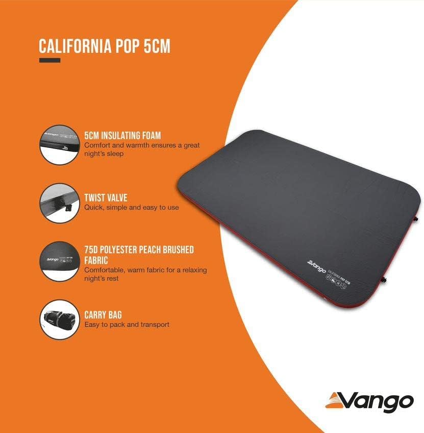 Vango | California Pop | 5cm Mat Shadow Grey