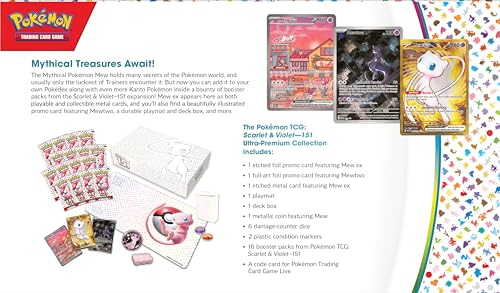 Pokémon | Scarlet & Violet—151 Ultra-Premium Collection - Mew