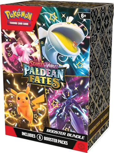 Pokémon | Scarlet & Violet | Paldean Fates Booster Bundle (6 Booster Packs)