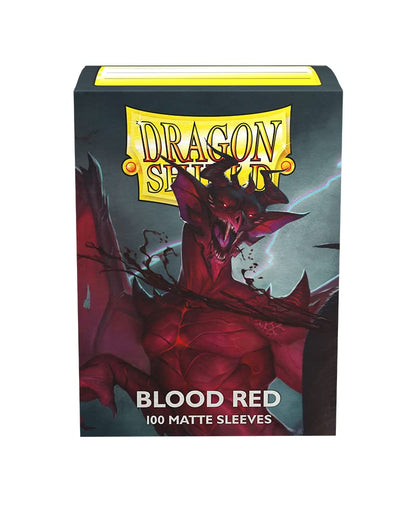 Arcane Tinman | Dragon Shield | Matte Blood Red Standard 100pk