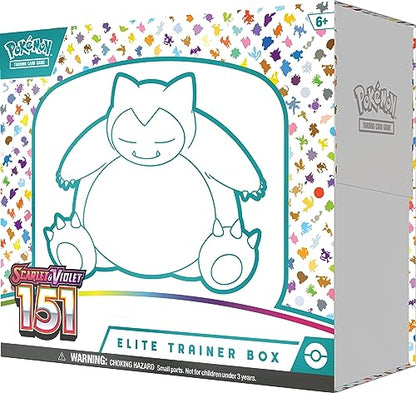 Pokémon | Scarlet & Violet | 151 Elite Trainer Box (9 Boosters & Premium Accessories)