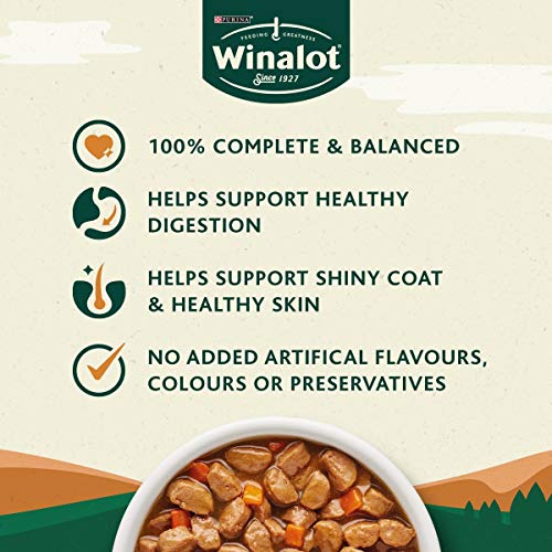 Winalot | Dog Food Mixed in Gravy | 40 x 100g