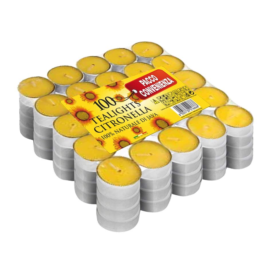 Price's Candles | Citronella Tealights | Pack of 25