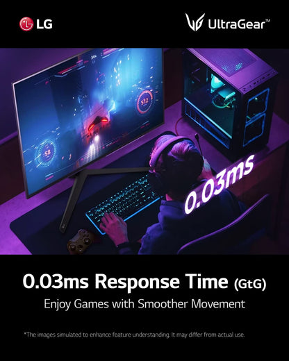 LG UltraGear 27GR95QE - 27 inch OLED Gaming Monitor
