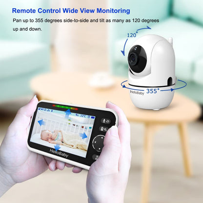 HelloBaby | Baby Monitor with Camera and Night Vision