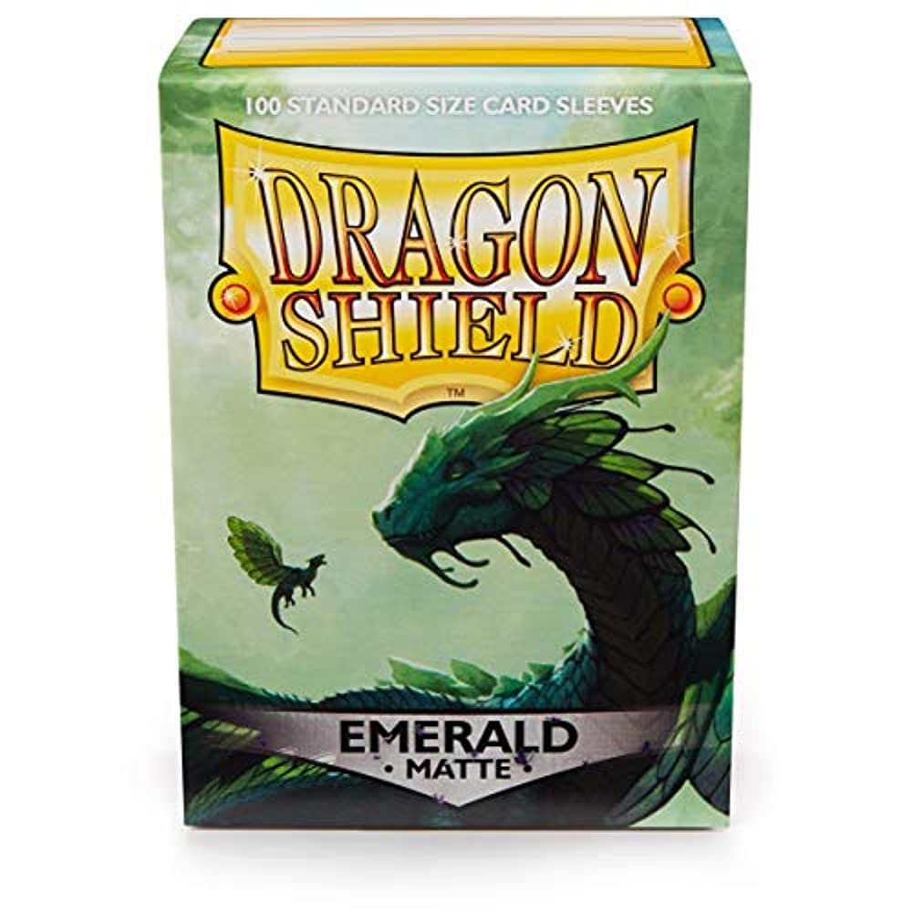 Arcane Tinman | Dragon Shield | Matte Emerald Standard 100pk