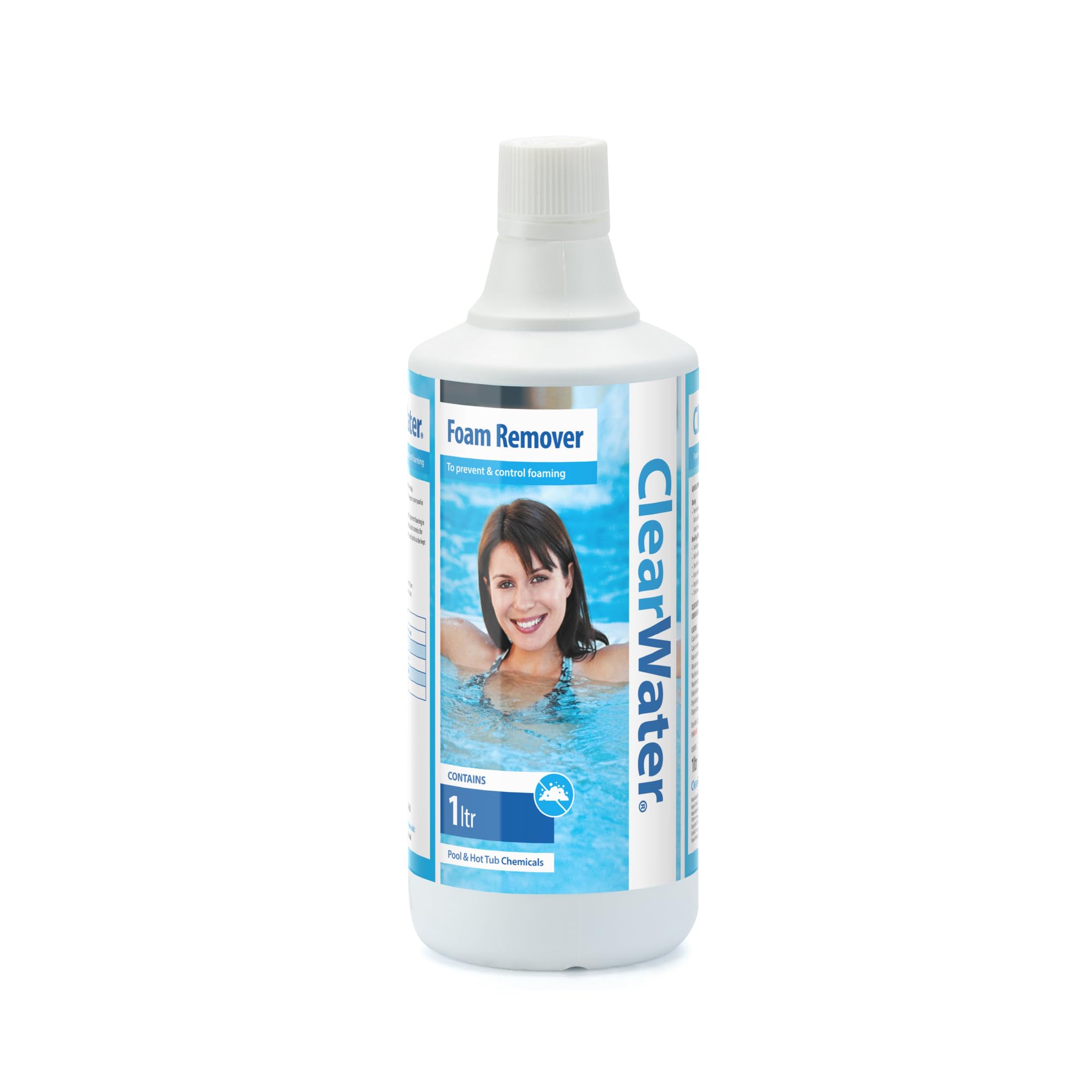 Clearwater CH0007 | Foam Remover for Swimming Pool | 1 Litre