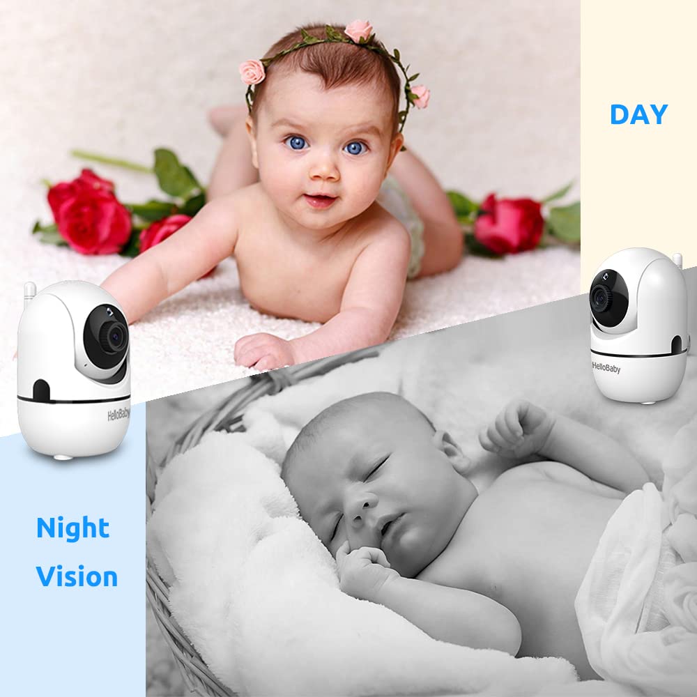 HelloBaby | Baby Monitor with Camera and Night Vision