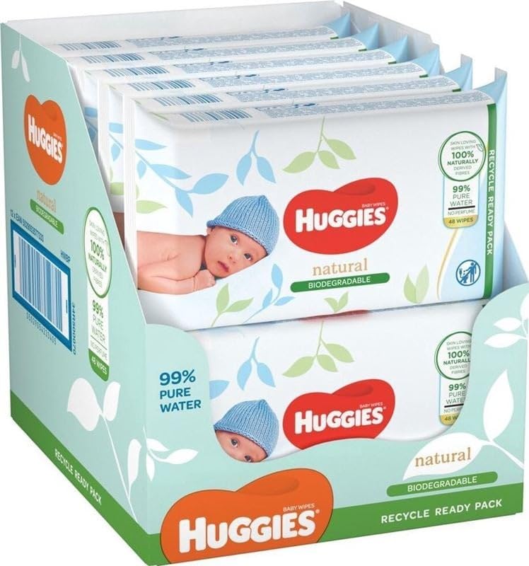 Huggies | Pure, Baby Wipes | 12 Packs (672 Wipes Total)