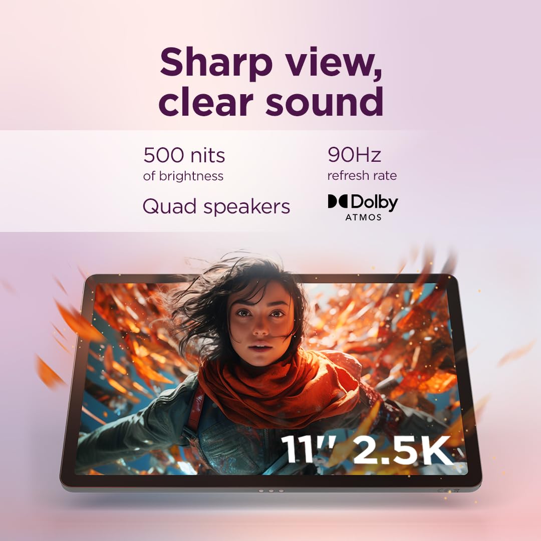 Lenovo Idea Tab - Display 11" 2.5K (2560x1600) 90Hz