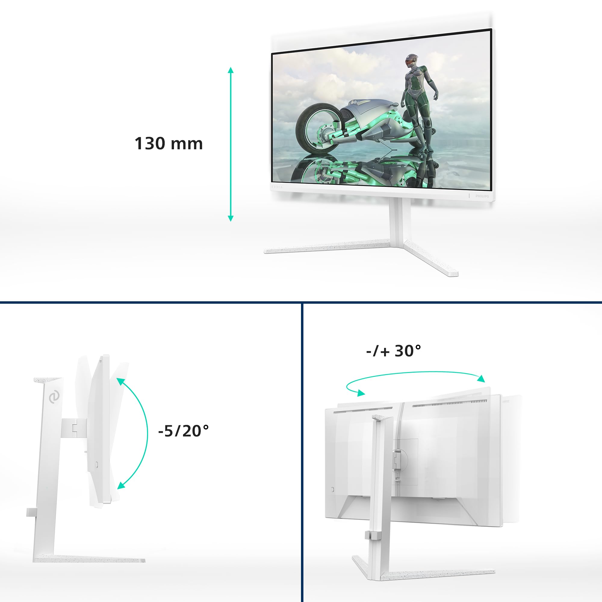 Philips Evnia 27M2N3201A - 27 inch Full HD gaming monitor