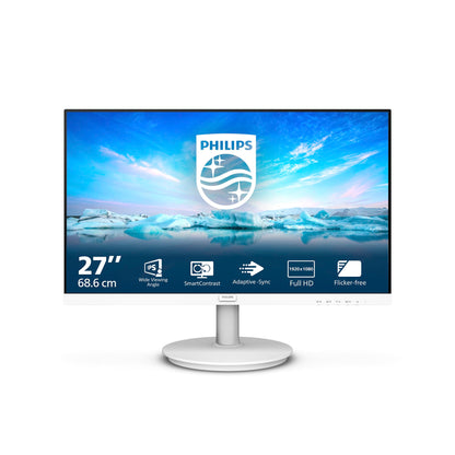 Philips 271V8AW- 27 Inch FHD White Monitor