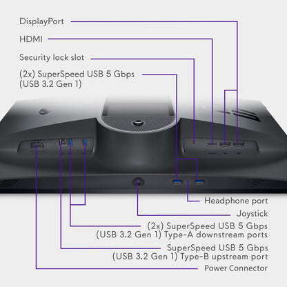 Alienware Gaming Monitor - 24.5-inch (1920x1080) 500Hz (Overclock), 0.5ms