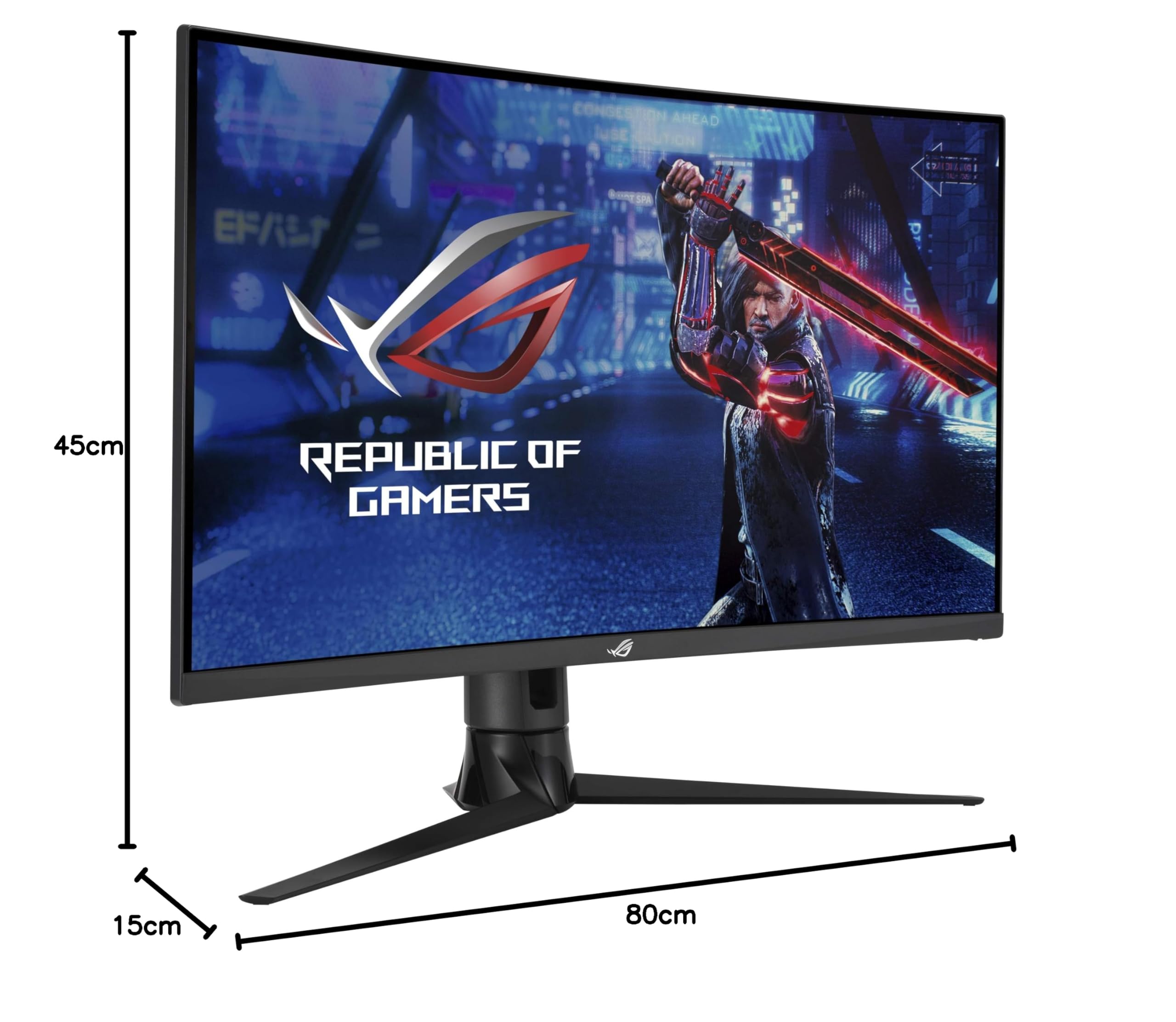 ASUS ROG Strix Curved Gaming Monitor - 31.5 Inch, WQHD (2560 x 1440), 170Hz