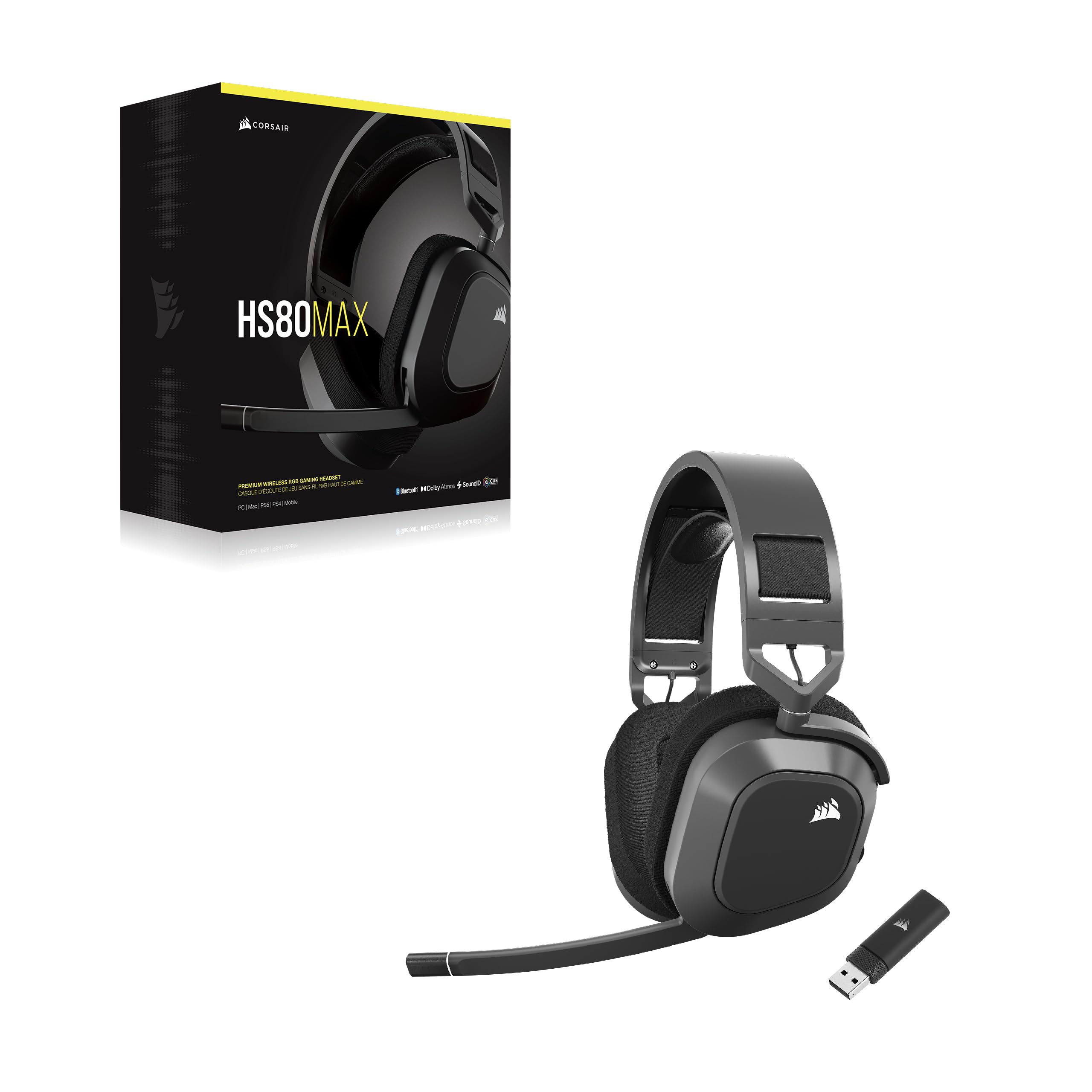 Corsair HS80 MAX Wireless Multiplatform Gaming Headset