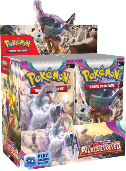 Pokémon | Scarlet & Violet Paldea Evolved Booster Display Box (36 Booster Packs)