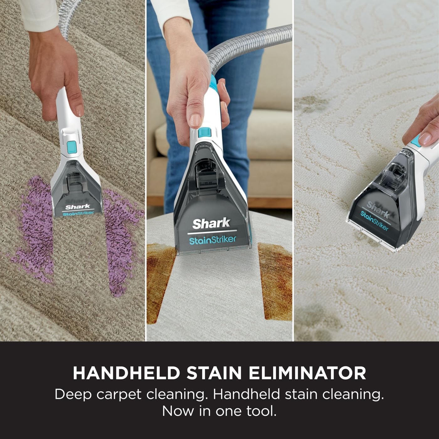 Shark CarpetXpert Deep Clean Carpet Cleaner with Built-In StainStriker Spot C...