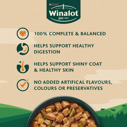 Winalot | Dog Food Mixed in Gravy | 40 x 100g