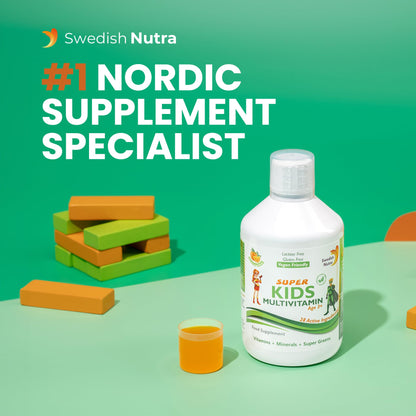 Swedish Nutra | Vegan Multivitamin Liquid