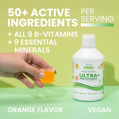 Swedish Nutra | Vegan Multivitamin Liquid