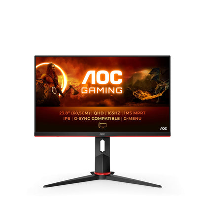 AOC 23.8" 1440p (QHD) Gaming Monitor - IPS, 165Hz, 1ms, Built in Speakers