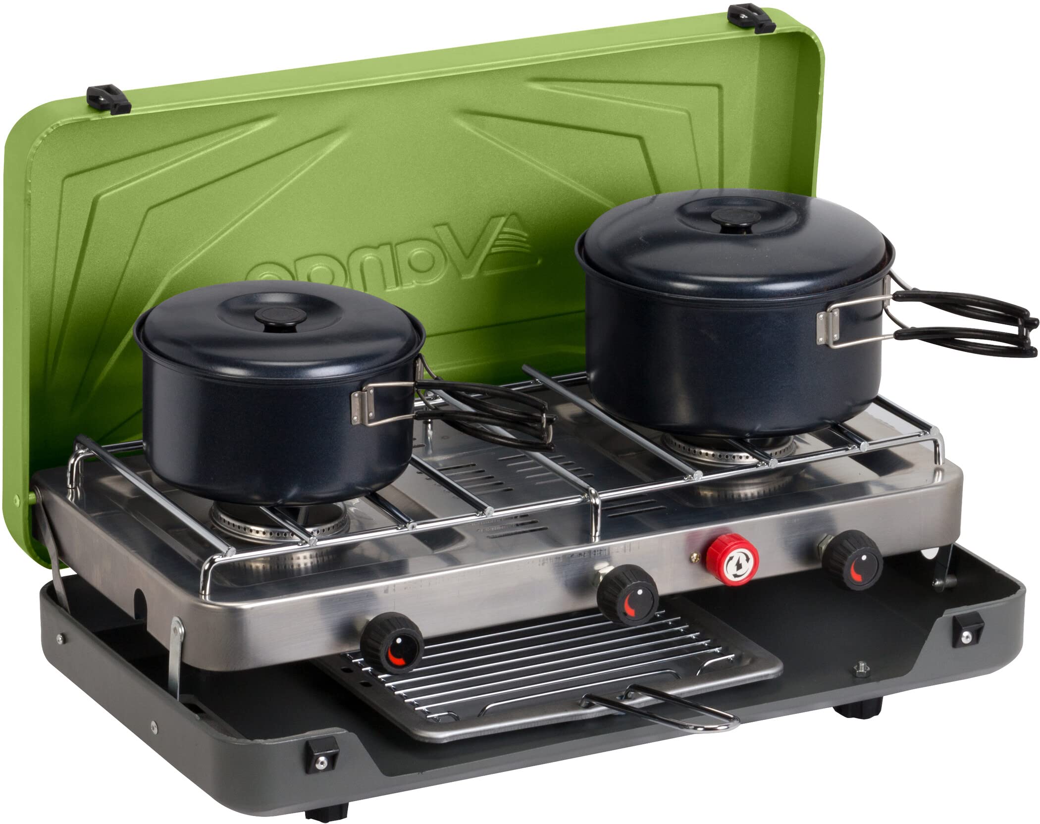 Vango | IR Grill Cooker Herbal One Size | Silver + Green