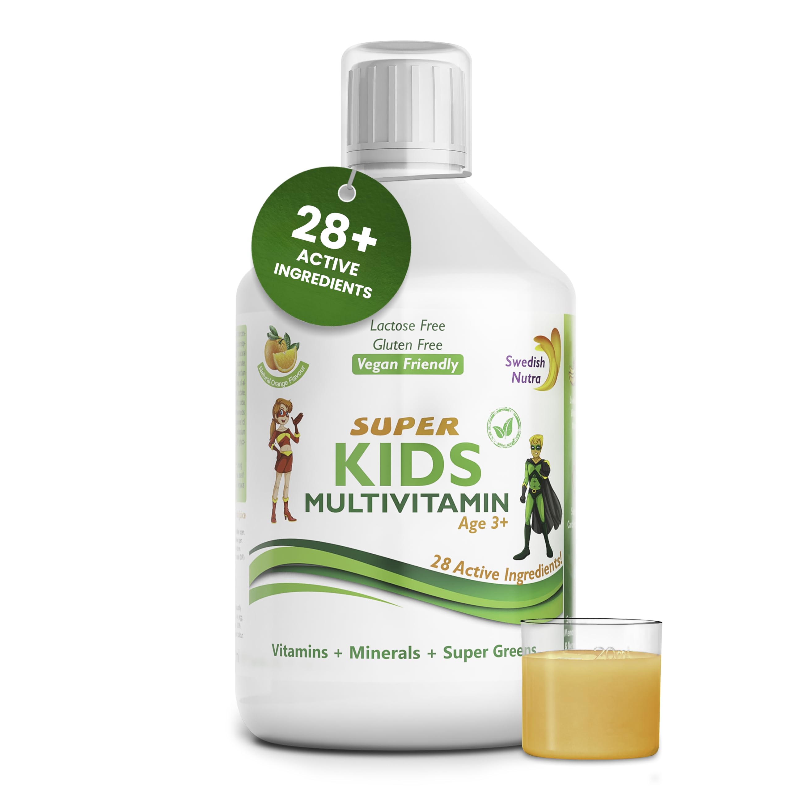 Swedish Nutra | Vegan Multivitamin Liquid