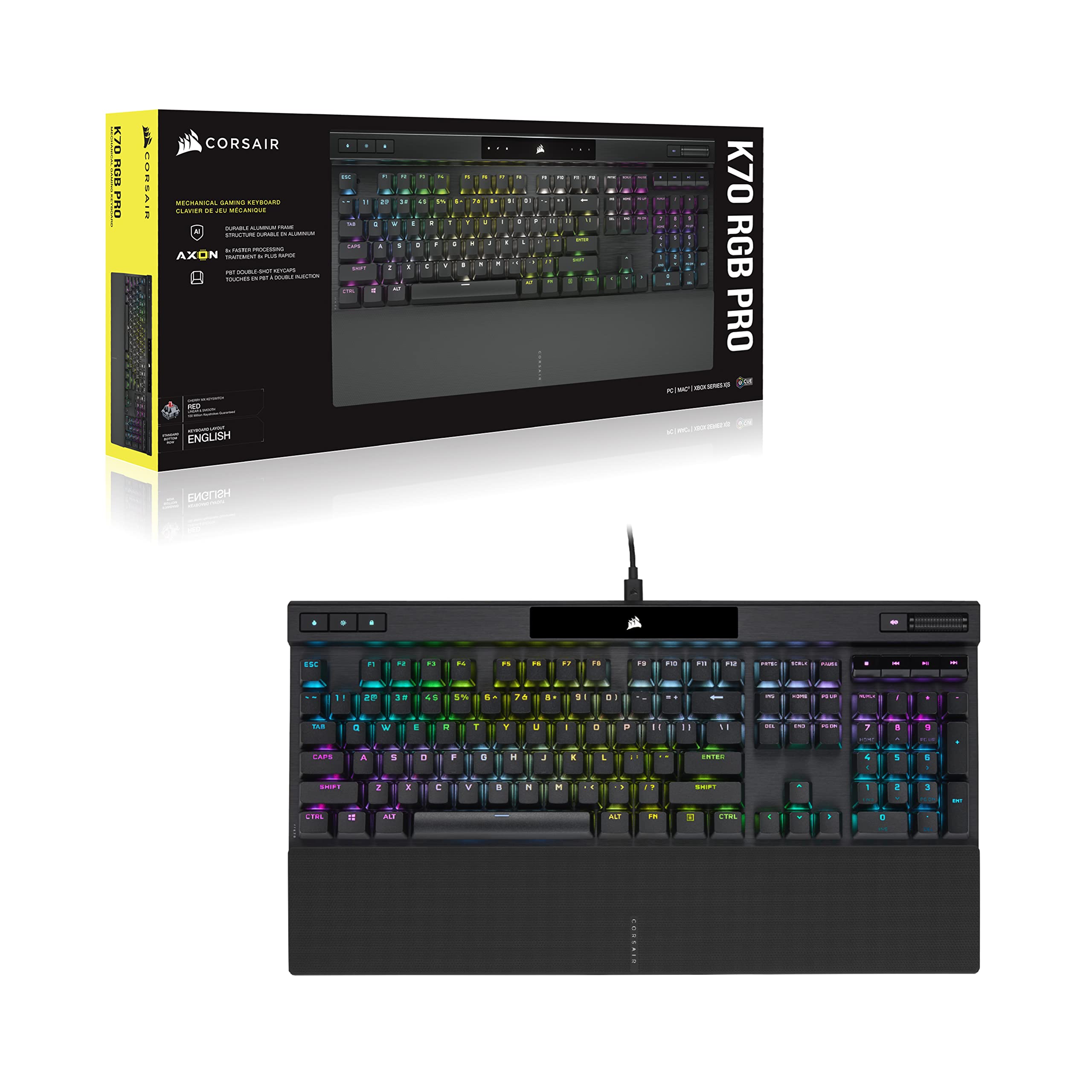 CORSAIR K70 RGB PRO Mechanical Wired Gaming Keyboard