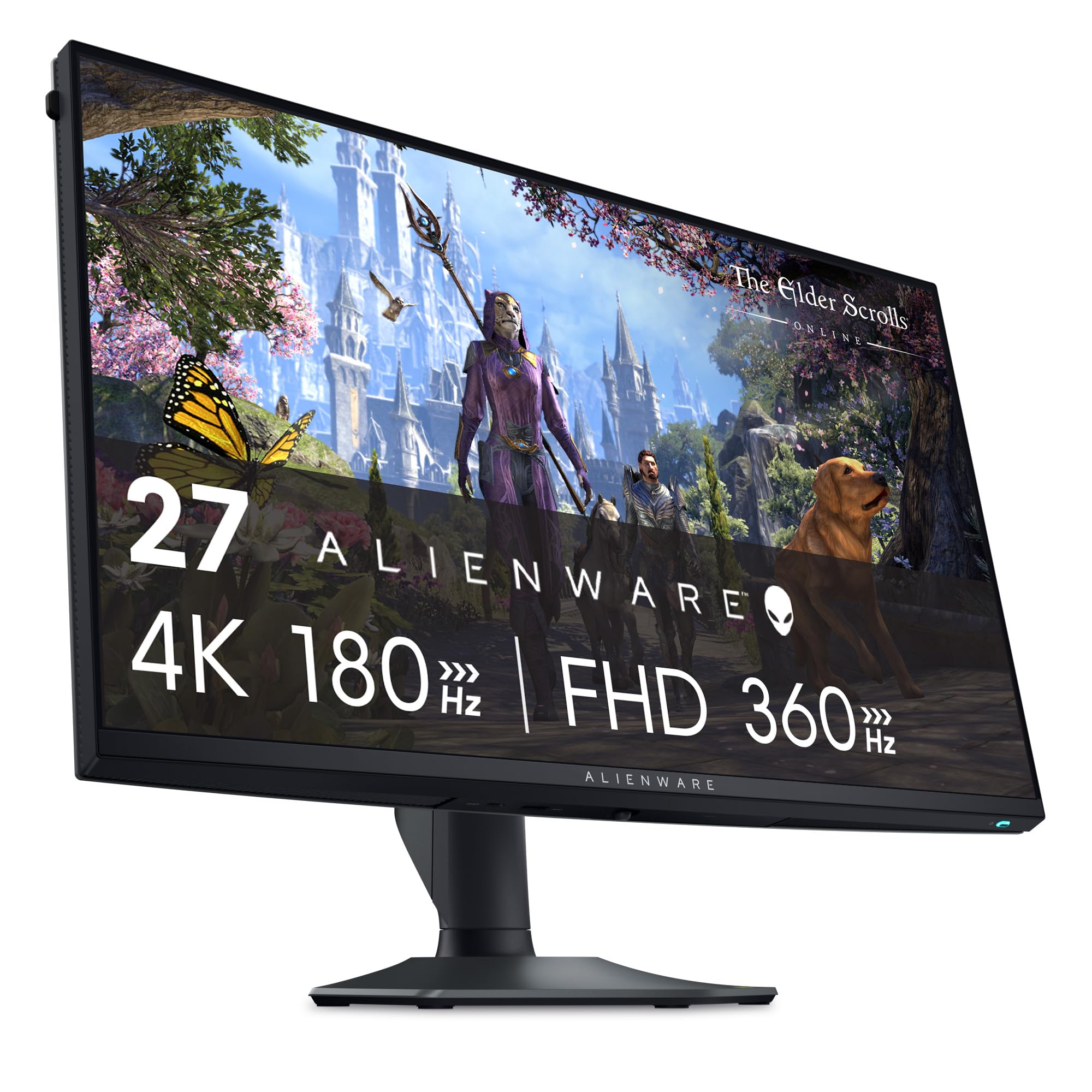 Alienware 27 Inch 4K UHD (3840x2160) Gaming Monitor, 360Hz, Fast IPS Panel