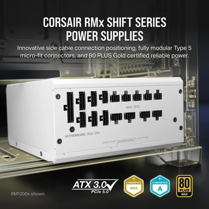 Corsair RM1000x Shift Fully Modular ATX Power Supply
