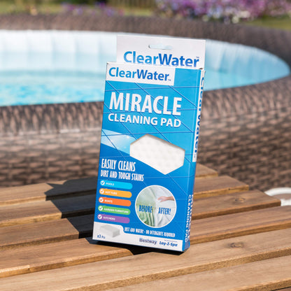 Clearwater Miracle Pad Pool and Spa Cleaning Sponge | Pack of 3