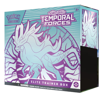 Pokémon | Scarlet & Violet | Temporal Forces Elite Trainer Box – Walking Wake