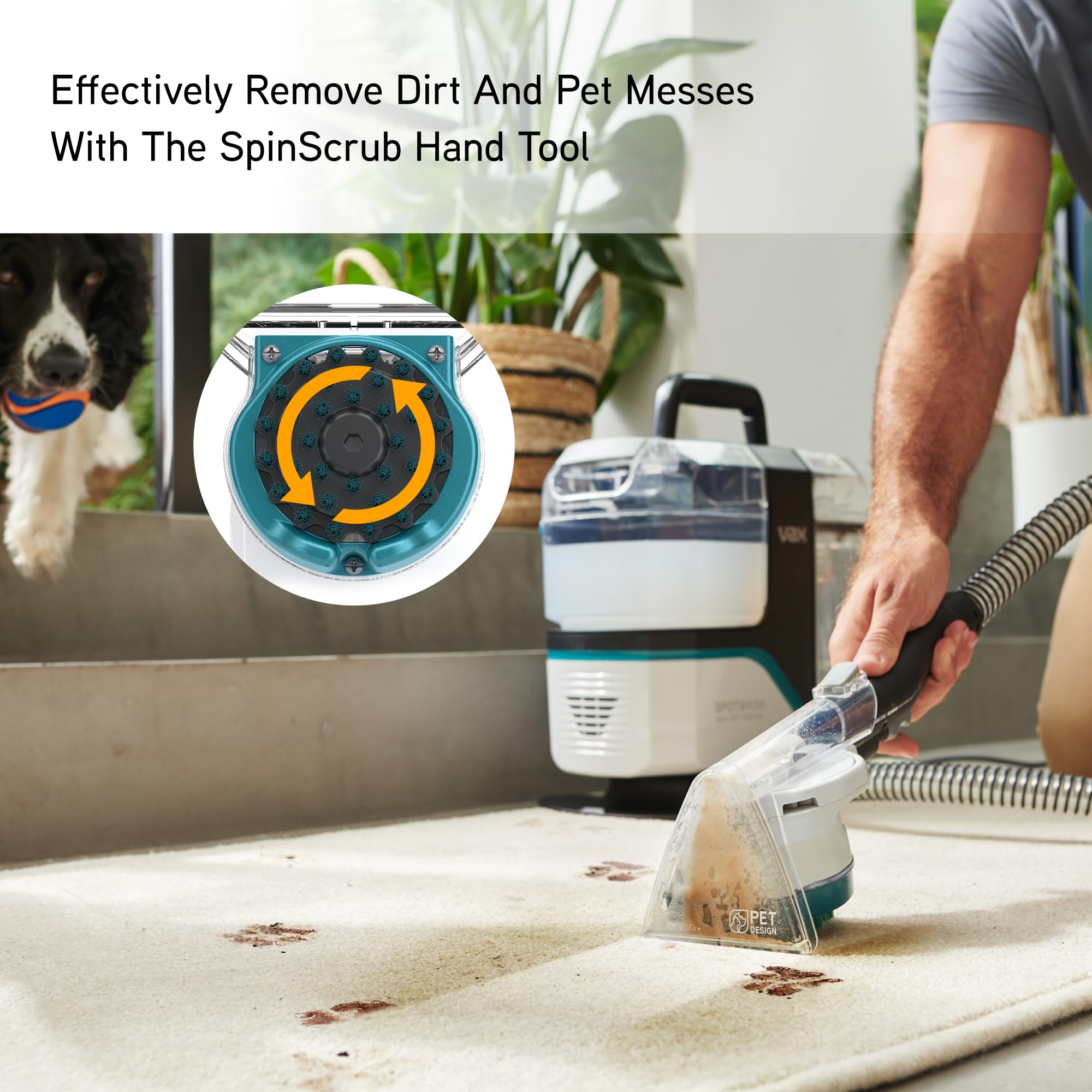 Vax Spotwash Max Pet-Design Spot Cleaner | Our most powerful SpotWasher for H...