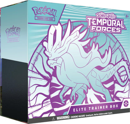 Pokémon | Scarlet & Violet | Temporal Forces Elite Trainer Box – Walking Wake