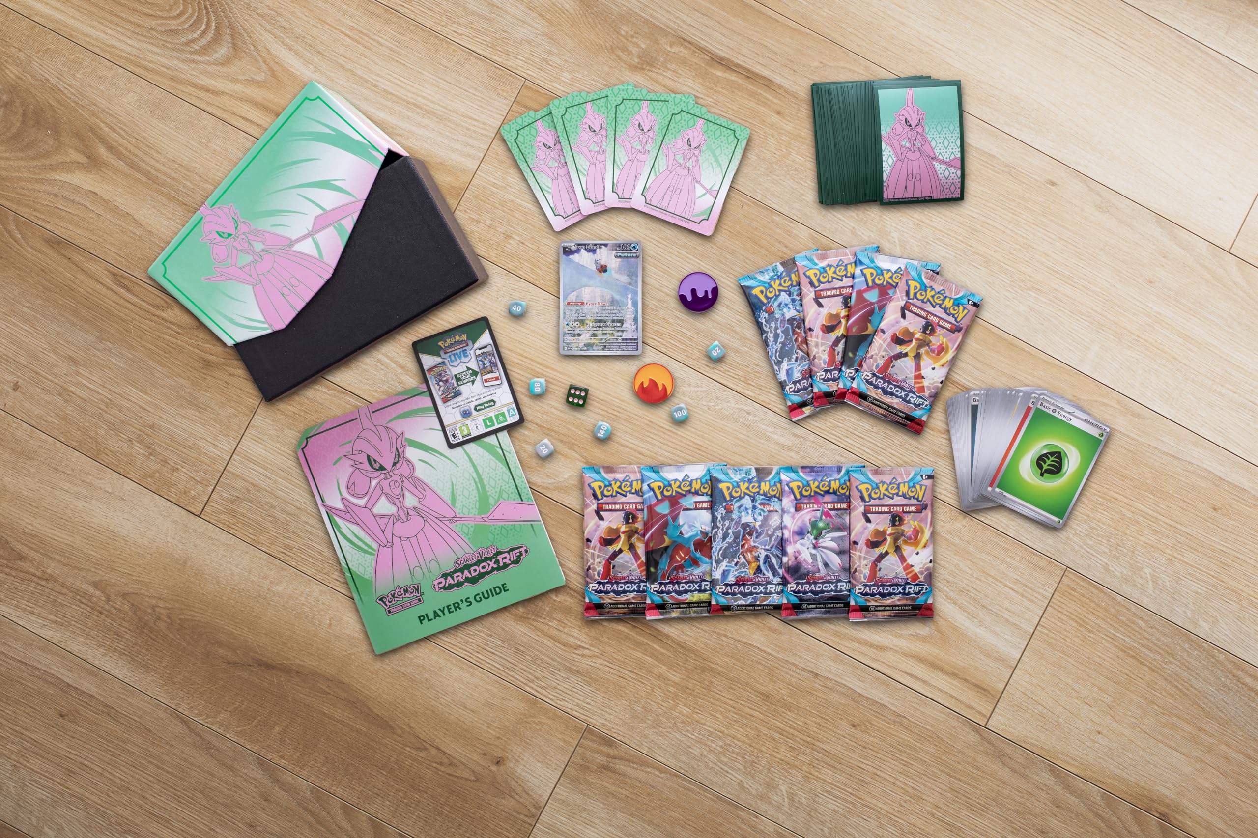 Pokémon | Scarlet & Violet | Temporal Forces Elite Trainer Box – Walking Wake