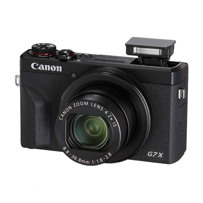 Canon PowerShot G7 X Mark III Compact Camera, Black