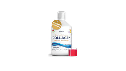 Swedish Nutra | Collagen Gold Retinol | Hydolyzed 12500mg Marine Collagen