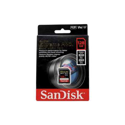 SanDisk 128GB Extreme PRO SDXC Card