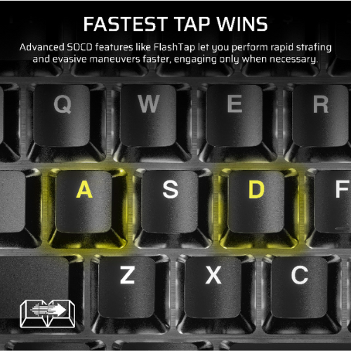 Corsair K70 CORE TKL RGB Tenkeyless Mechanical Gaming Keyboard