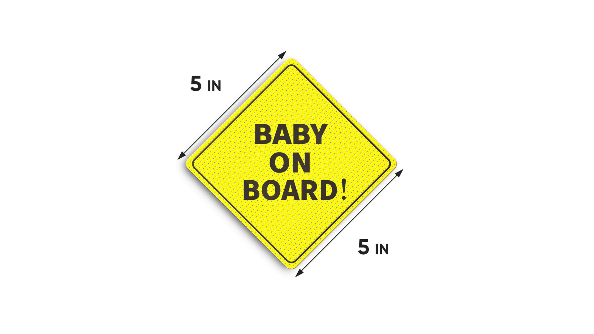 Baby On Board Sign for Car