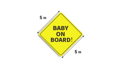 Baby On Board Sign for Car